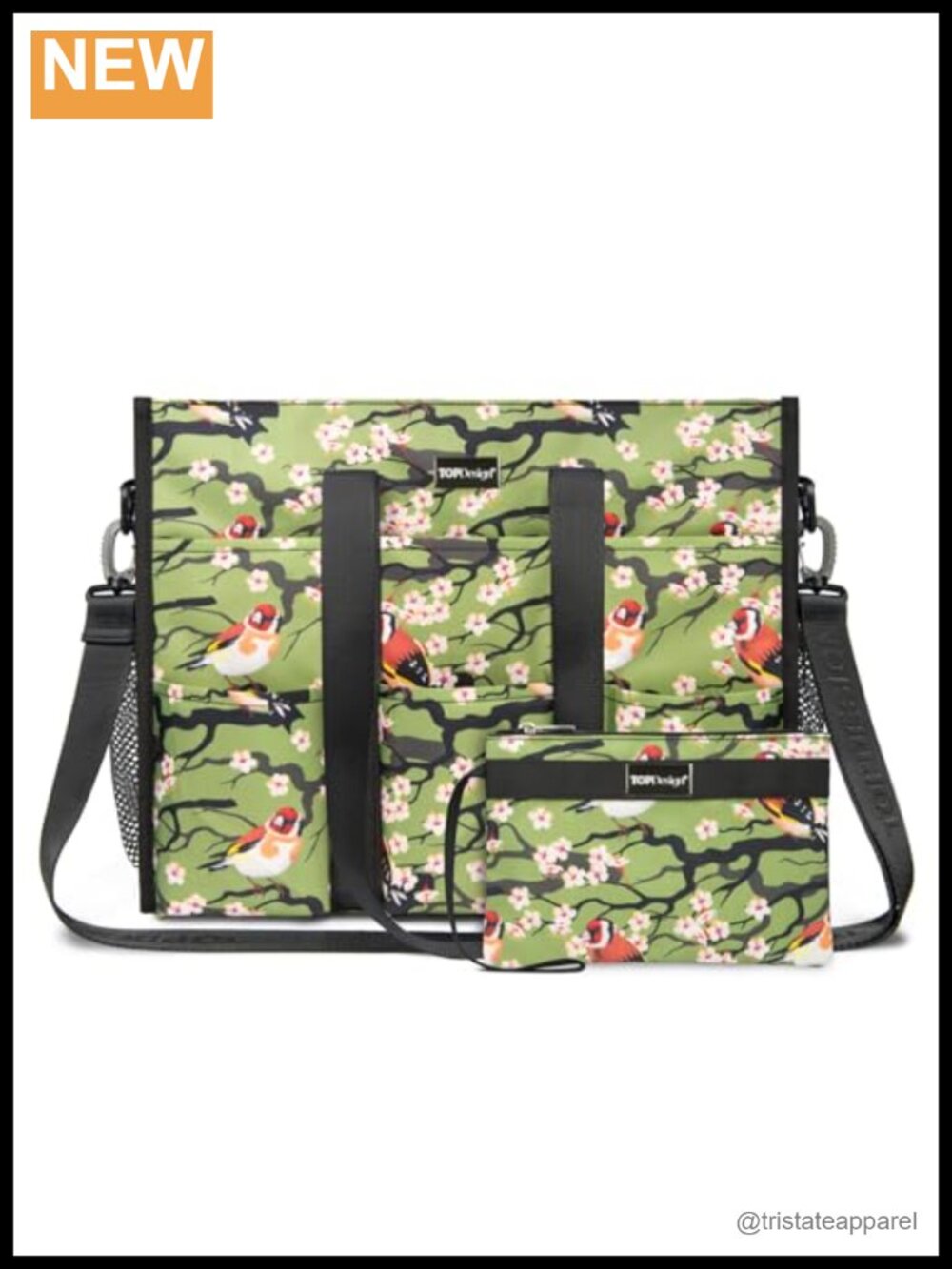 TOPDesign Utility Water Resistant Tote Bag 22 Pockets